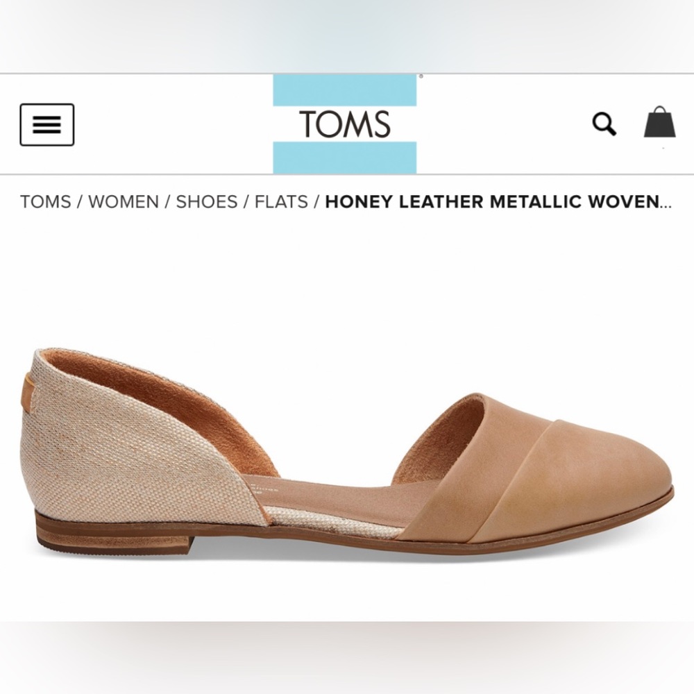 BRAND NEW Honey Leather Metallic Woven Women's
Jutti D'Orsay